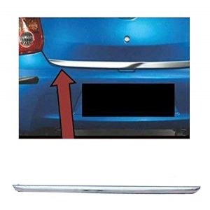 Chrome Trunk  Garnish Compatible with Grand i10  - Silver 